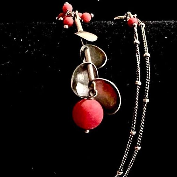 AJN 18” Sterling 925 Silver Necklace by Hanife - Picture 4 of 11